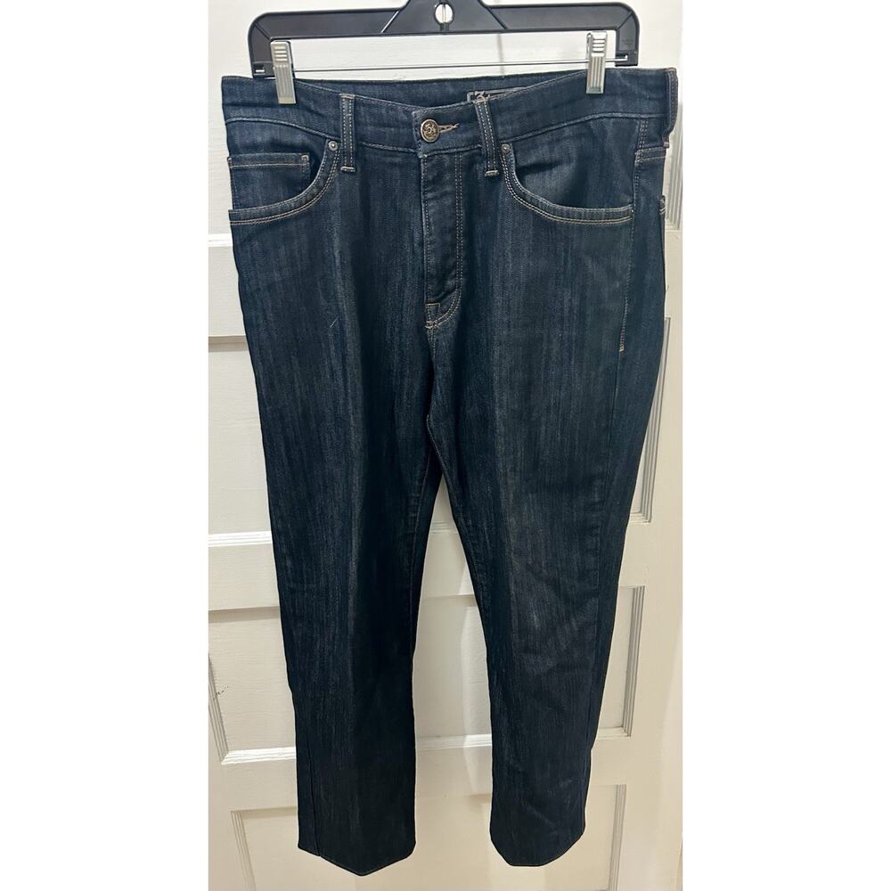 34 Heritage Mens Charisma Comfort Rise Classic Jeans Dark Wash Size 32x26